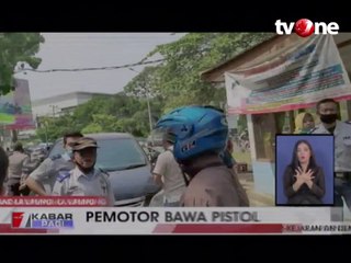 2 Pengendara Motor Bawa Pistol Dibekuk Polisi