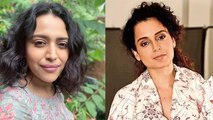 Swara Bhasker Slyly Nudges Kangana Ranaut On Her Returning The National Award