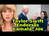 Taylor Swift Endorses Joe Biden, Kamala Harris