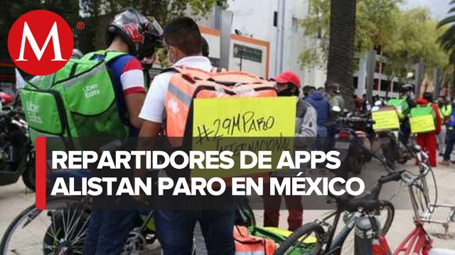 Repartidores de Uber Eats y otras apps temen represalias por llamado a paro