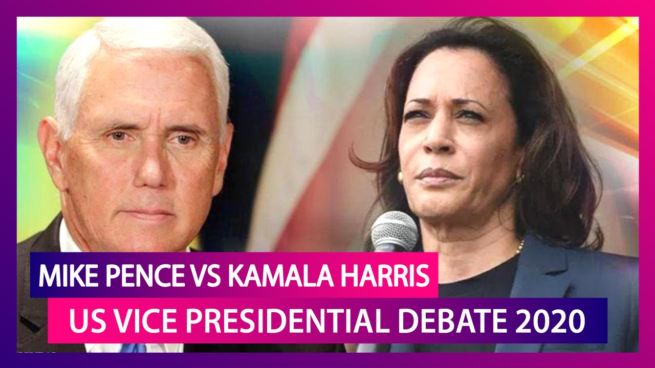 Mike Pence vs Kamala Harris At US Vice Presidential Debate 2020 I ...