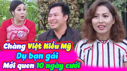 Hồng Vấn Há Hốc Mồm Với Cặp Vợ Chồng Son Việt Kiều Mỹ Quen Nhau 10 Ngay Cưới | Vợ Chồng Son 17