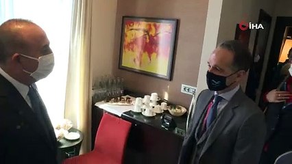 Çavuşoğlu, Almanya Dışişleri Bakanı Maas ile görüştü
