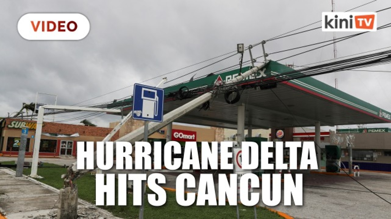 Hurricane Delta rips through Cancun, but damage less than feared