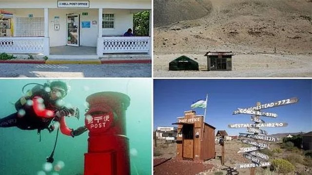 World Post Day:कोई पानी के अंदर है, तो कोई एवरेस्ट की चोटी पर,ये है दुनिया के अजीबो-गरीब पोस्टऑफिस