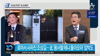 조성길 부인은 “北 보내달라”