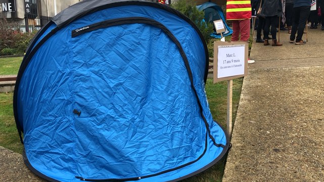 Des agents de la protection de l’enfance en Finistère manifestent