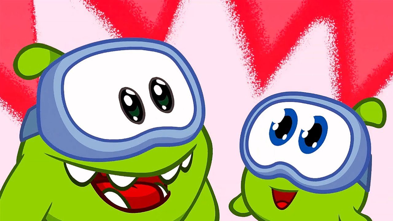 Om Nom Stories: Nibble Nom - Eruption Disruption - Funny cartoons for kids