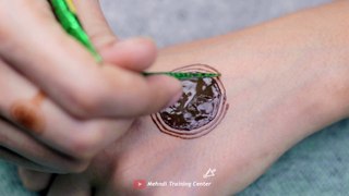 Beautiful Back Hand Gol Tikki Mehndi Design - türkiye modası