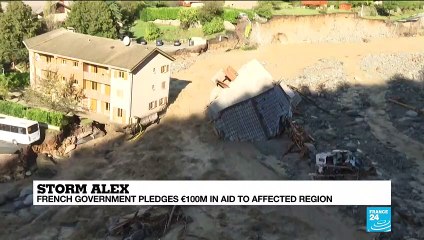 France pledges €100 million to storm-ravaged region