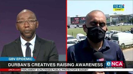 Durban artists raise awareness against GBV