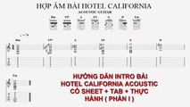 Hướng Dẫn Guitar Acoustic Hotel California ( Tab ) Phần 1 | 3N Music