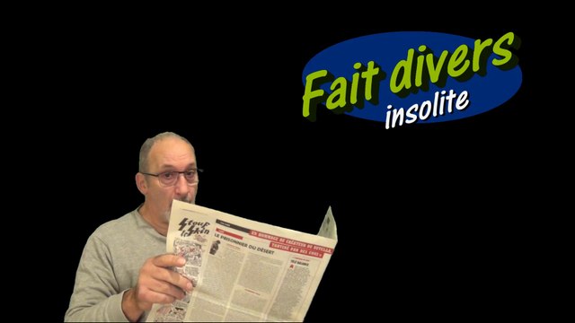 Fait divers insolite