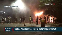 Demo Cipta Kerja Berakhir Tawuran Hingga Dini Hari di Makassar