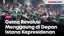 Bentrokan Pecah! Gema Revolusi Menggaung di Depan Istana Kepresidenan Bogor
