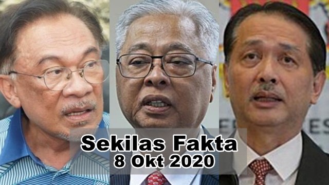 SEKILAS FAKTA: Anwar mengadap Agong 13 Okt, PKPB hanya di mukim Klang, Lima kematian hari ini