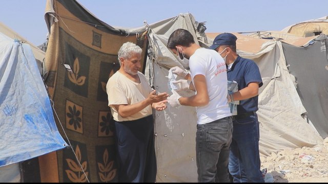 Aid agencies worried over sharp rise in Syria COVID-19 cases