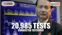 Health DG: 20,985 samples tested for Covid-19 yesterday