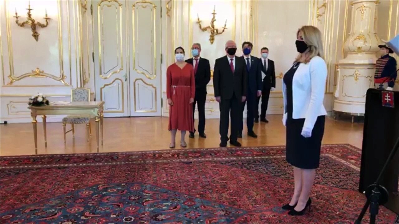 ZÁZNAM: Prezidentka Z. Čaputová vymenovala podpredsedníčku Najvyššieho súdu SR A. Moravčíkovú