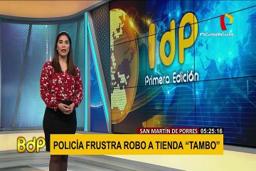 SMP: identifican a extranjeros que intentaron asaltar tienda Tambo