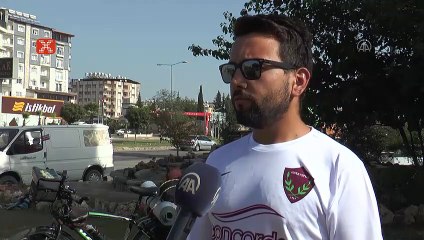 Türkiye'yi pedal çevirerek dolaşıyor!