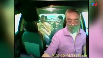 Impactante video del robo a un taxista en Pompeya  “Quedate ahí porque te meto un tiro”