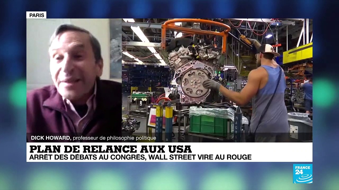 Plan de relance aux USA, arrêt des débats au Congrès, Wall Street vire au rouge
