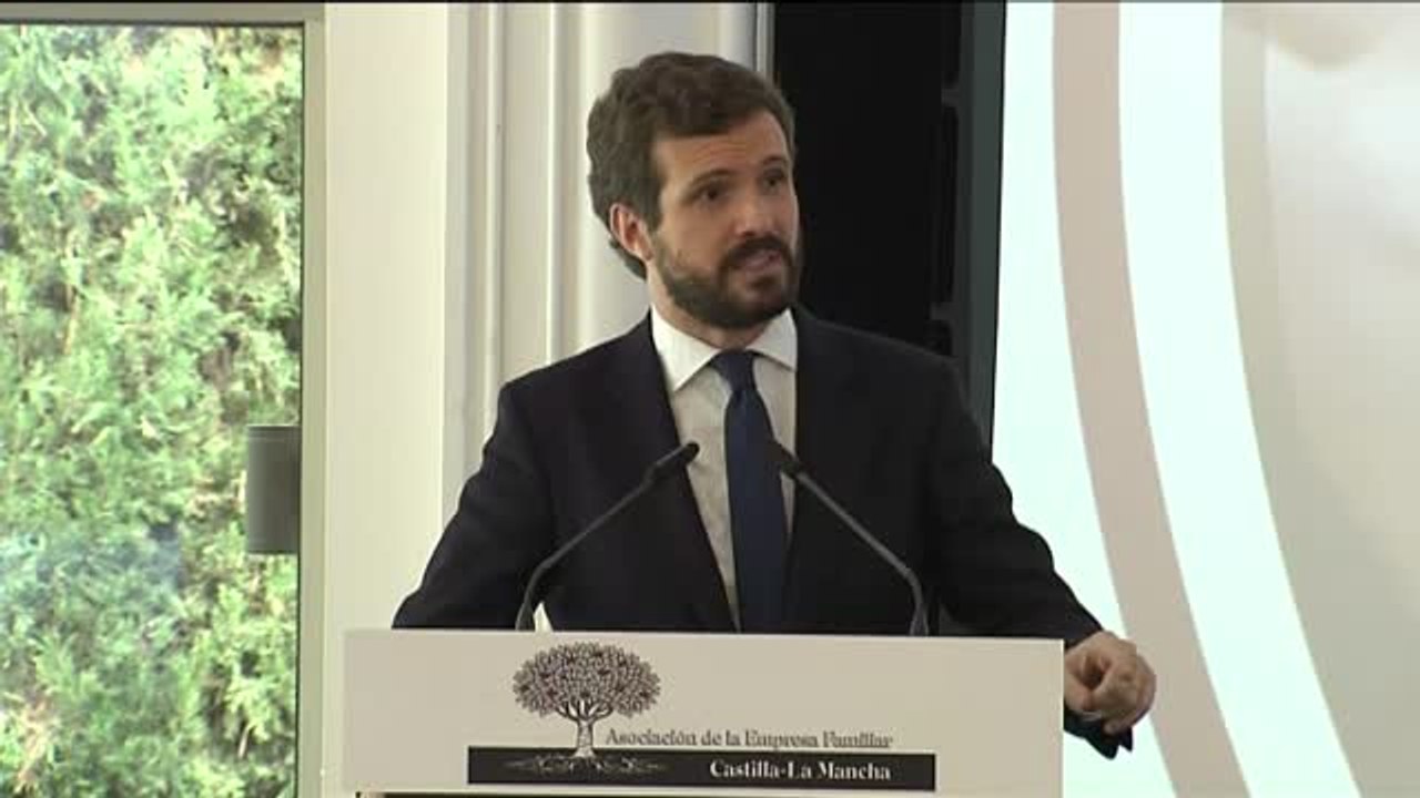 Casado: "Si el señor Sánchez no cesa a Iglesias será cómplice de esos delitos"