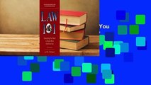 Full Version  Law 101: Everything You Need to Know about American Law  For Kindle