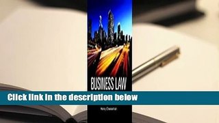 Business Law  Review