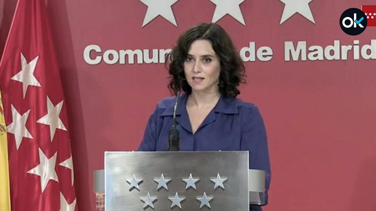 Comparecencia de Ayuso