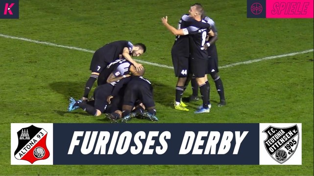 Traumtor eröffnet 1. Altonaer Regio-Derby | Altona 93 - Teutonia 95 (Regionalliga Nord)