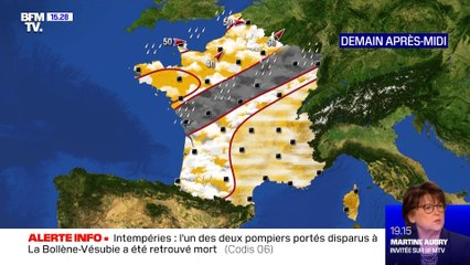 La météo pour ce vendredi 9 octobre 2020