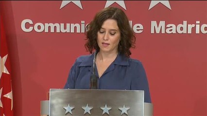 Ayuso anuncia nuevas medidas "sensatas, justas y ponderadas" tras la decisión del TSJM