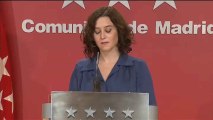 Ayuso anuncia nuevas medidas 