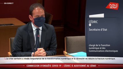 Crise sanitaire : l'audition de Cédric O  - En séance (08/10/2020)