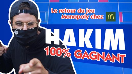 Super   ! Le retour du jeu Monopoly chez McDonald’s avec Hakim Jemili.