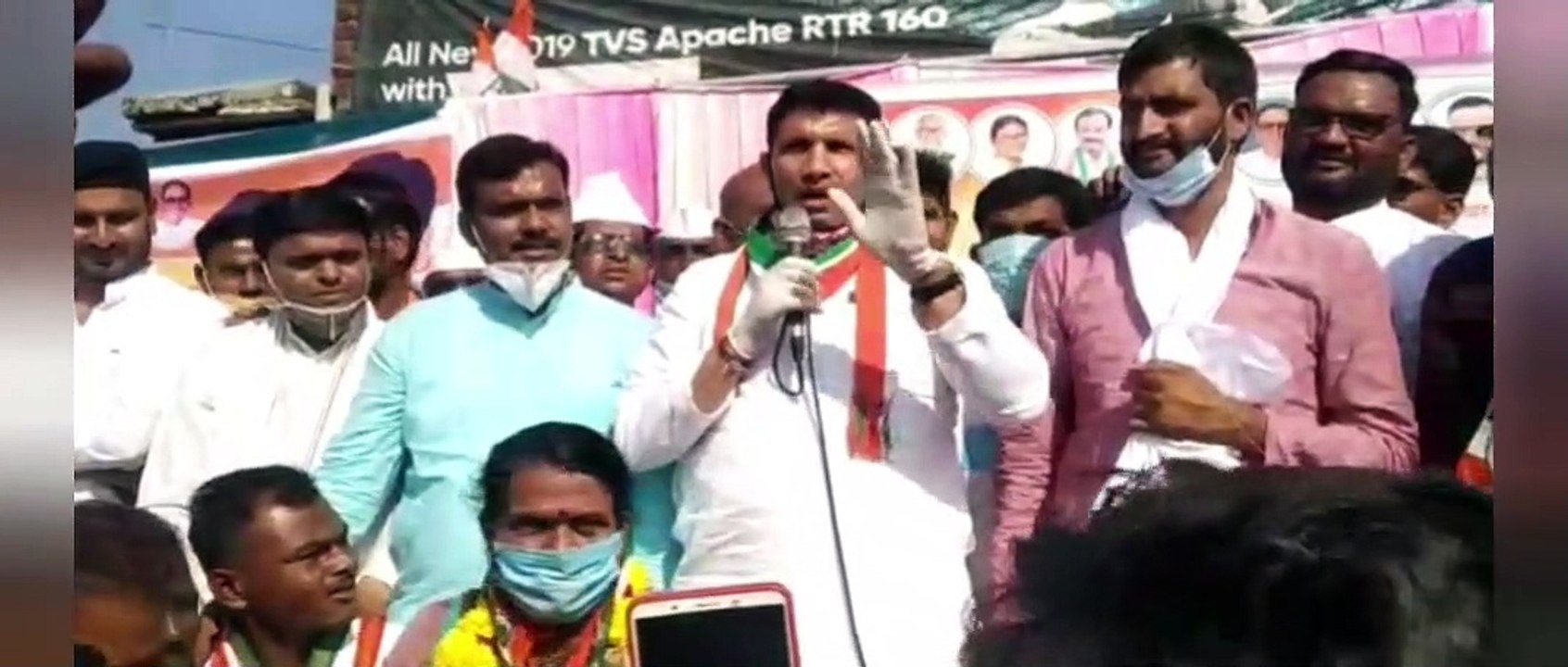 कुणाल चौधरी व जीतू पटवारी ने किया सुवासरा विधानसभा के उपचुनाव को लेकर दौरा