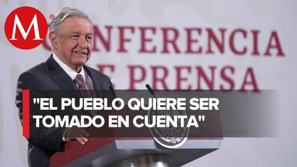 AMLO propone al INE convocar voluntarios para consulta popular