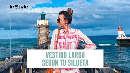 Cómo elegir el vestido largo que más nos favorece según nuestro tipo de cuerpo