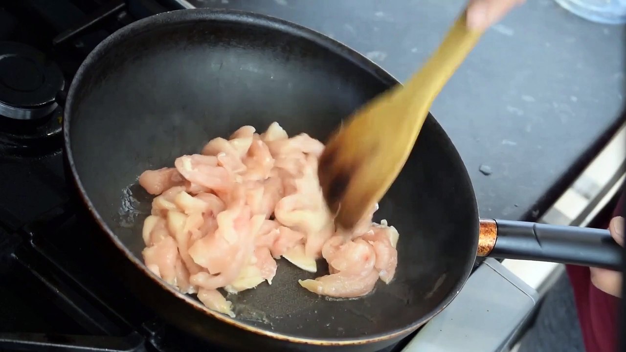 Stir fried chicken