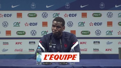 Pogba : «On veut tout gagner» - Foot - Bleus