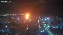 Cháy lớn tại tòa nhà phức hợp thương mại và chung cư tại Hàn Quốc