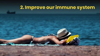 6 benefits of moderate sunbathing