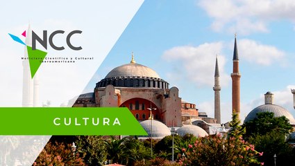 San­ta So­fía; re­fe­ren­te ar­qui­tec­tó­ni­co cris­tiano es con­ver­ti­da en mez­qui­ta