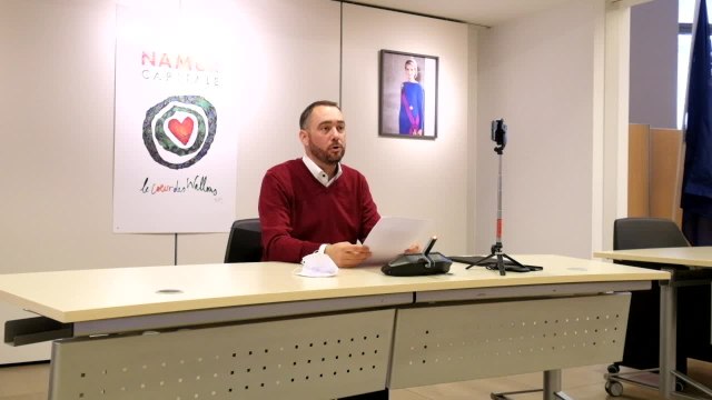 Maxime Prévot, bourgmestre, détaille les nouvelles mesures Covid prises à Namur