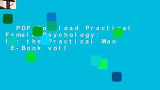 PDF-Download Practical Female Psychology: For the Practical Man  E-Book voll