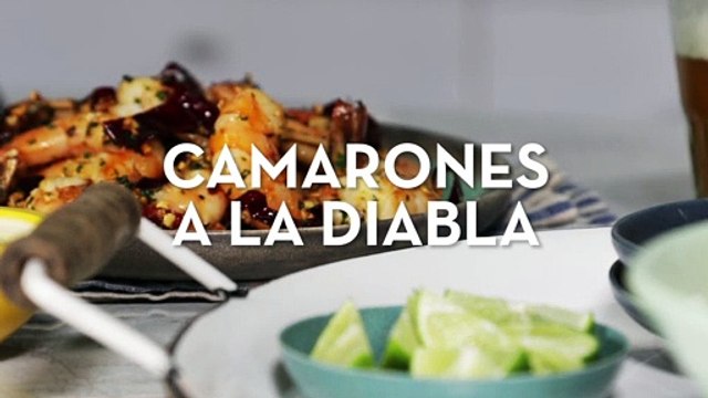 CAMARONES A LA DIABLA Deliciosa y rápida receta