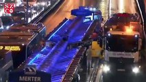Merter'de metrobüs kazası!