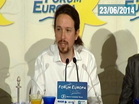 La hemeroteca de Pablo Iglesias: A cualquier ciudadano le tiene que parecer incompatible el aforamiento con la igualdad ante la ley